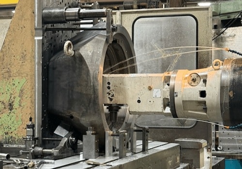 4-axis Horizontal Boring Mill for Heavy Industrial Component Manufacturing.